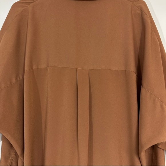 French Connection Rhodes Crepe Popover Shirt - Picture 3 of 10